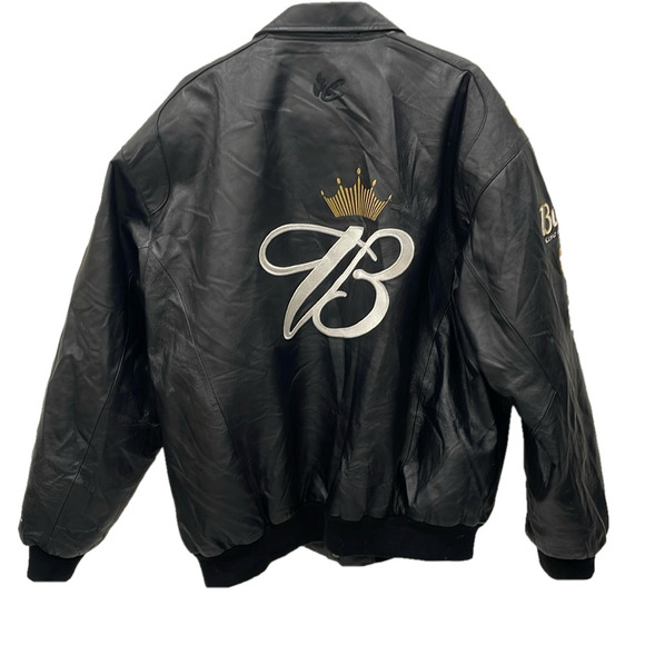 Vintage Jeff Hamilton Racing Dale Earnhardt Jr. Bud King of Beers Leathe… - Picture 6 of 16